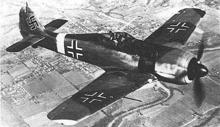Vue d'un Fw 190