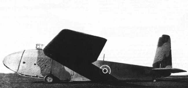 Vue d'un planeur de transport Hamilcar (photo : Jane's fighting aircraft of World War II)