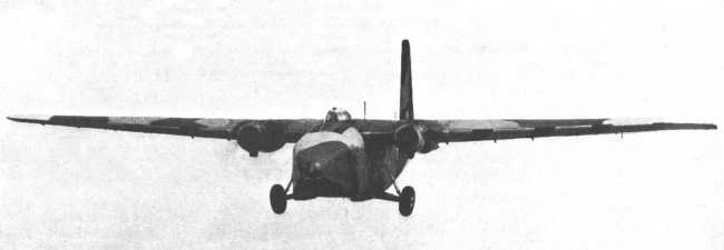 Vue d'un planeur de transport motorisé Hamilcar X (photo : Jane's fighting aircraft of World War II)