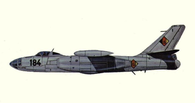 Vue d'un Il-28 (origine : Bombers, encyclopaedia of world aircraft - Kenneth Munson)