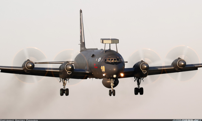 Vue d'un Il-38N (photo : Dmitriy Pichugin)
