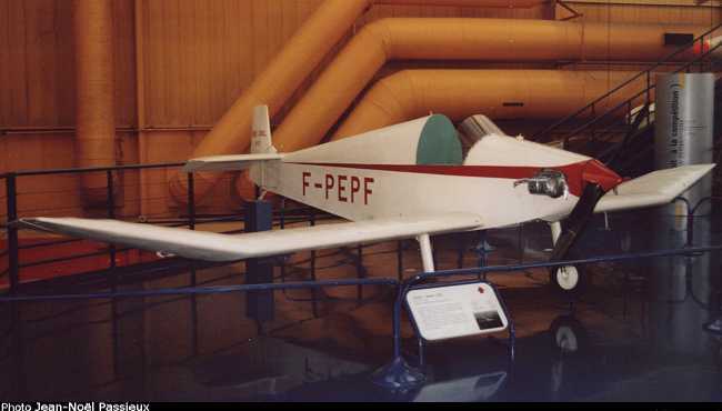 Vue d'un Jodel D-9 (photo : JN Passieux - Musée de l'Air et de l'Espace du Bourget)