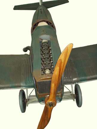 Vue d'un Junkers D.I (photo : JB Passieux - Musée de l'Air et de l'Espace du Bourget)