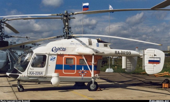 Vue d'un Ka-226 (photo : Oscar Bernardi)