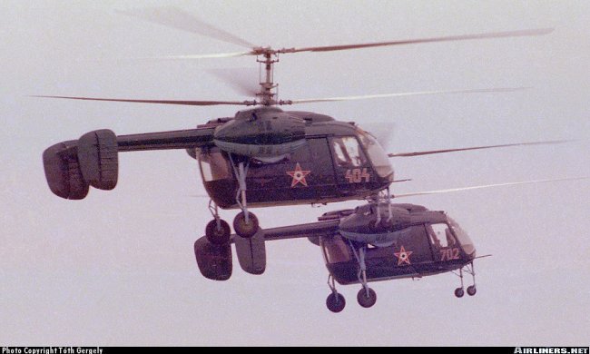 Vue de deux Ka-26 (photo : Toth Gergely)