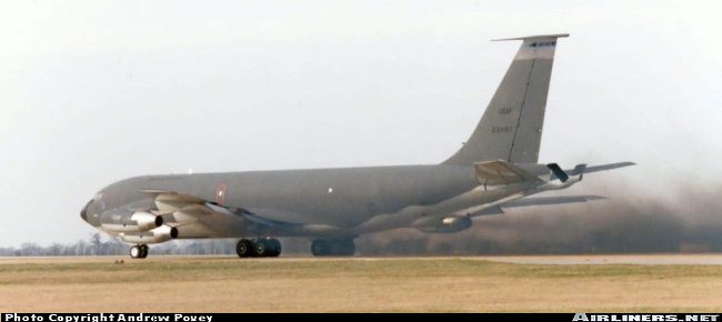 Vue d'un KC-135A (photo : Andrew Povey)