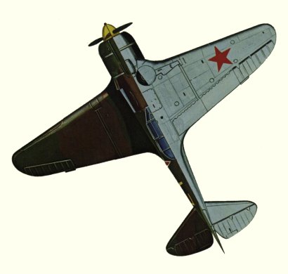Plan d'un La-5FN (origine : Fighters 1939-1945 - Kenneth Munson)