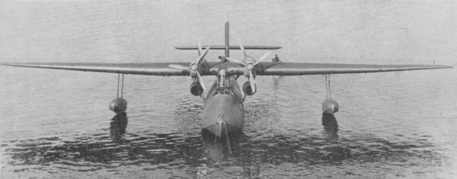 Vue d'un hydravion Lioré et Olivier H-47 (photo : Gallica - l'Aéronautique, Paris, juin 1939)