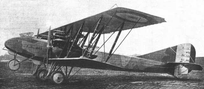 Vue d'un Letord 5 (photo : Jane's fighting aircraft of World War I John W.R. Taylor)
