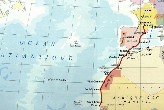 Lignes aéropostales nord (Europe/Afrique)
