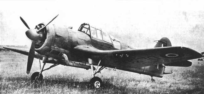 Vue d'un M.19 Master II (photo : Jane's fighting aircraft of World War II)