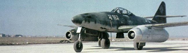Vue d'un Me 262