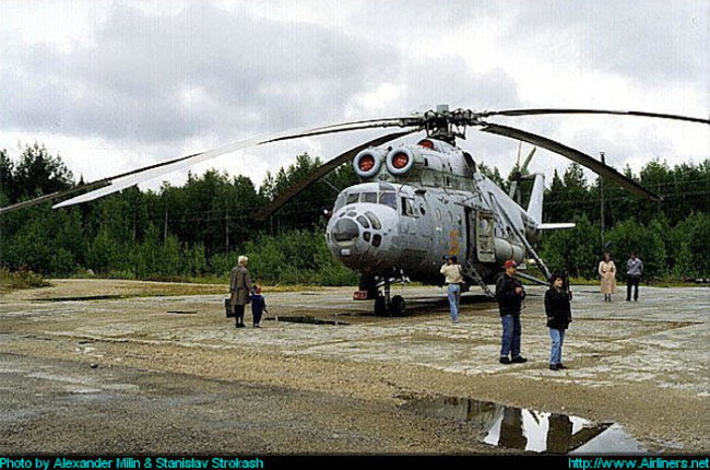 Vue d'un Mi-6 (photo : Alexander Milin & Stanislav Strokash)