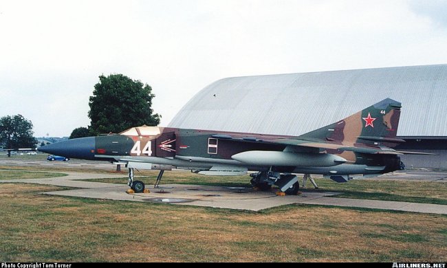 Vue d'un MiG-23ML (photo : Tom Turner)