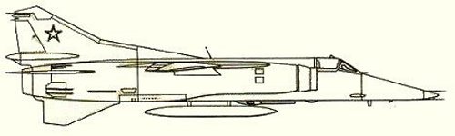 Plan d'un MiG-27
