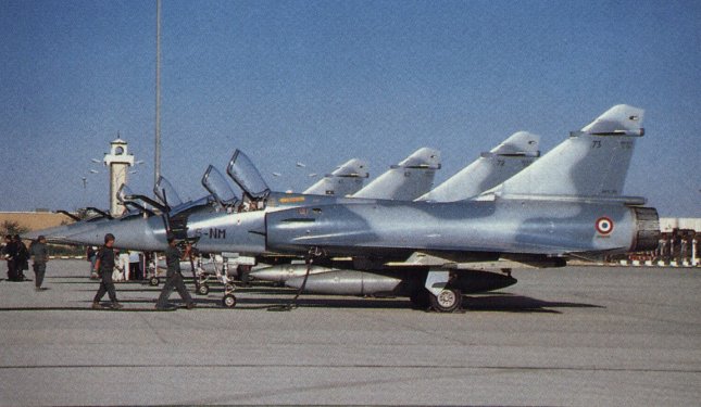 Vue d'un Mirage 2000