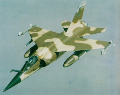 Vue d'un Mirage F1