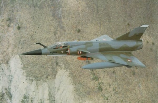 Vue d'un Mirage III