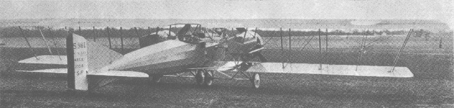 Vue d'un Morane-Saulnier T (photo : Jane's fighting aircraft of World War I John W.R. Taylor)