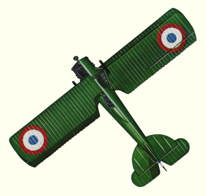 Plan d'un Nieuport 29C.1 (origine : Fighters 1914-1919 - Kenneth Munson)