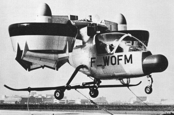 Vue du Nord 500 (photo : Jane's pocket book 12 Research and experimental aircraft - Michael J.H. Taylor)