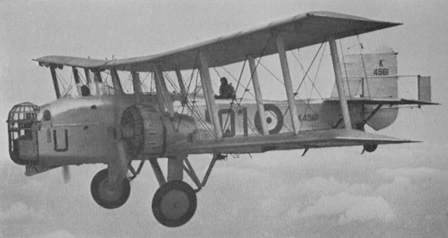 Vue d'un Overstrand (photo : Aircraft of the Royal Air Force 1918-57 - Owen Thetford)