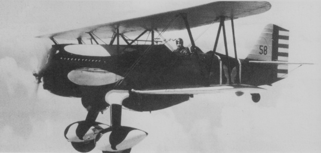 Vue d'un Curtiss P-6E (photo : Fighters of the 20th Century - Jim Winchester)