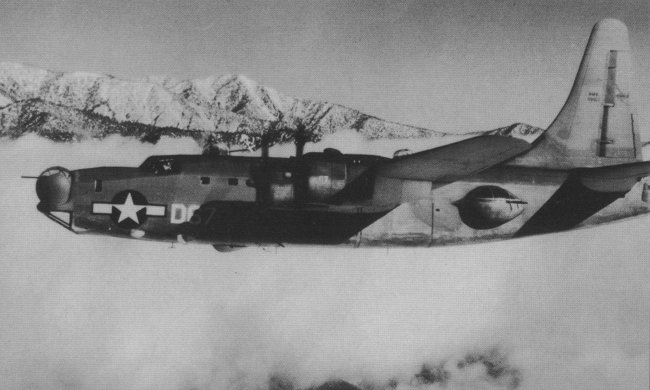 Vue d'un PB4Y-2 Privateer (photo : Histoire de l'Aviation Militaire Bill Gunston - TRH Pictures)