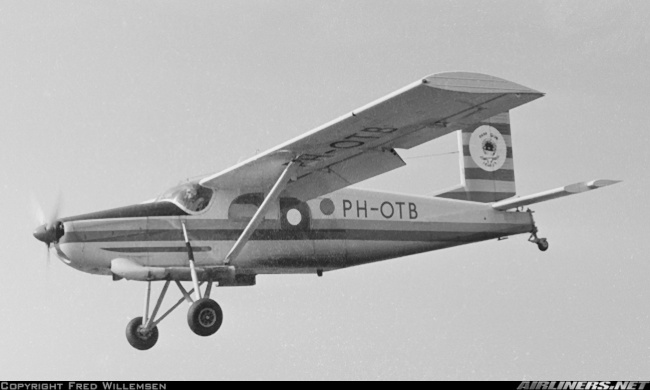 Vue d'un Pilatus PC-6/H2 (photo : Fred Willemsen)