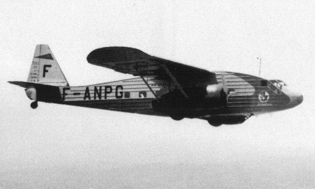 Vue d'un Potez 62 (photo : Air France)