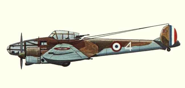 Vue d'un P.63-11 (origine : Fighters 1939-1945 - Kenneth Munson)