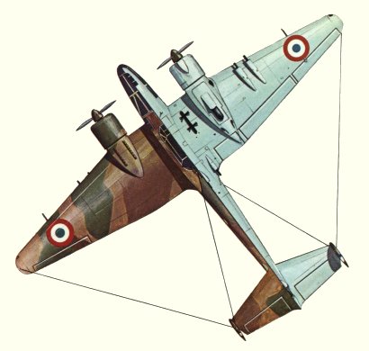 Plan d'un P.63-11 (origine : Fighters 1939-1945 - Kenneth Munson)