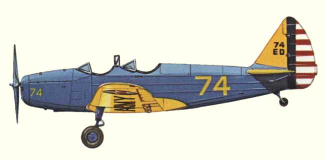 Vue d'un PT-19A (origine : Fighters 1939-1945 - Kenneth Munson)