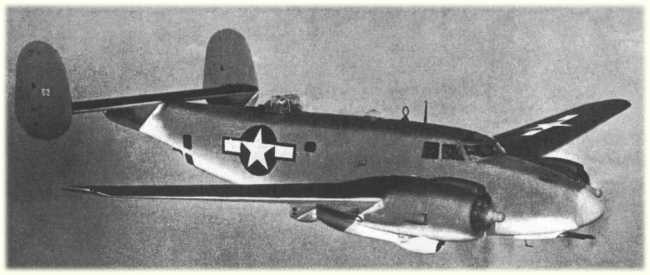 Vue d'un PV-2 Harpoon (photo : Jane's fighting aircraft of World War II)