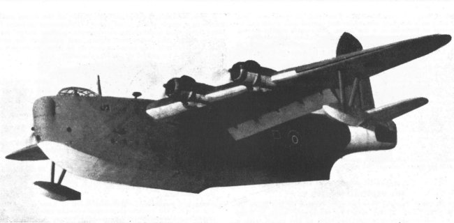 Vue d'un Shetland (photo : Jane's fighting aircraft of World War II)