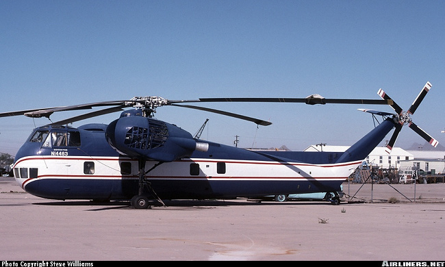 Vue d'un Sikorsky S-56 (photo : Steve Williams)