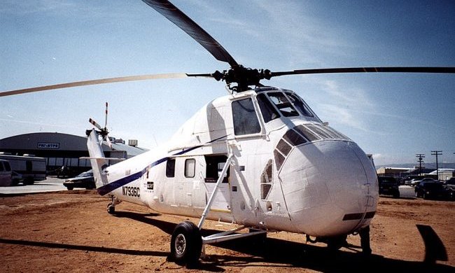 Vue d'un Sikorsky S-58