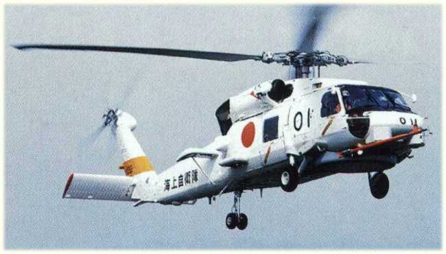 Vue d'un Sikorsky SH-60J