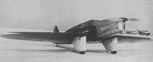 Vue d'un Moskalev SAM-10 (photo : Soviet Aircraft and Aviation 1917-1941, G F Petrov)