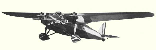 Vue d'un S.72 (photo : Encyclopédie illustrée de l'Aviation dans le monde - David Mondey)