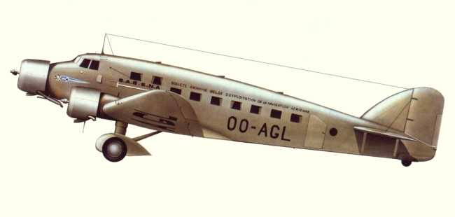 Vue d'un S.73 de la Sabena (photo : Avions)