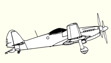 Plans d'un Seafang Mk. 32