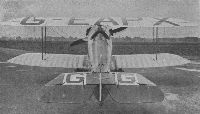 Vue du Martinsyde Semiquaver (photo : Gallica - Année aéronautique, 1920)
