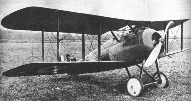Vue d'un Sopwith Snipe (photo : Jane's fighting aircraft of World War I John W.R. Taylor)