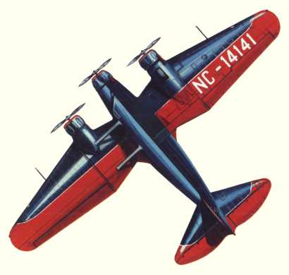 Plans du Stinson Model A (origine : Airliners between the wars 1919-1939 - Kenneth Munson)
