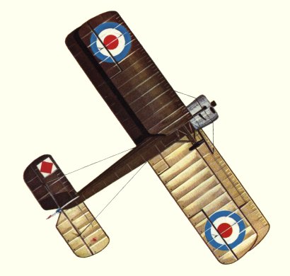 Plans d'un biplan 1½ Strutter Type 9700 (origine : Bombers 1914-1919 - Kenneth Munson)