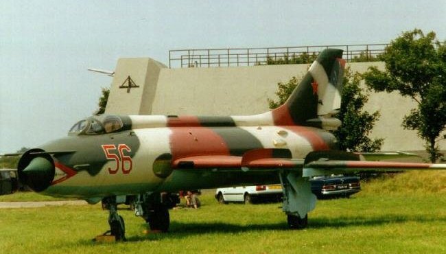 Vue d'un Sukhoi 17