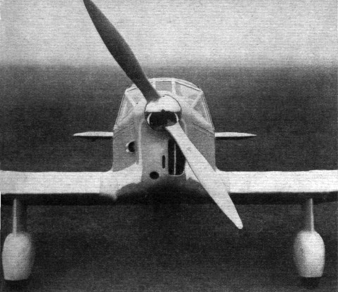 Vue d'un Percival Vega Gull (photo : magazine Flight, janvier 1936)
