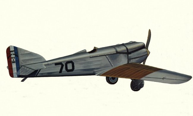 Vue du Verville-Sperry R-3 (illustration : Les fous volants/Time Life)