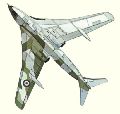 Plans d'un Victor B.Mk. 2 (origine : Bombers, encyclopaedia of world aircraft - Kenneth Munson)